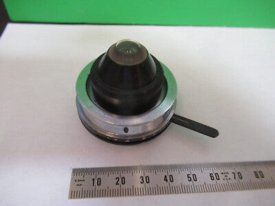 VINTAGE SPENCER AO CONDENSER + IRIS OPTICS MICROSCOPE PART AS PICTURED &A9-B-12