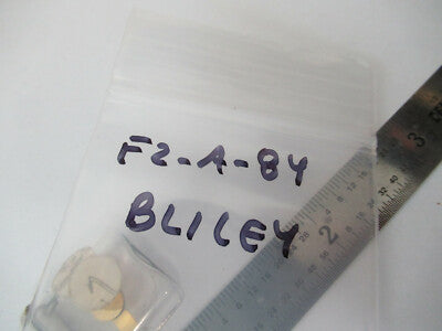 QUARTZ CRYSTAL FREQUENCY CONTROL BLILEY BG27 GLASS PACKAGE AS PICTURED &F2-A-84