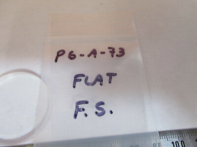 Optical Fused silica Flat Lens Optics