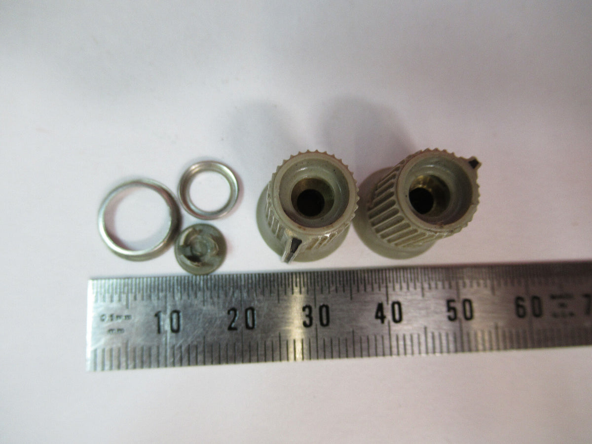 HP HEWLETT PACKARD SET OF PLASTIC KNOBS INSTRUMENT AS PICTURED Y6-B-19
