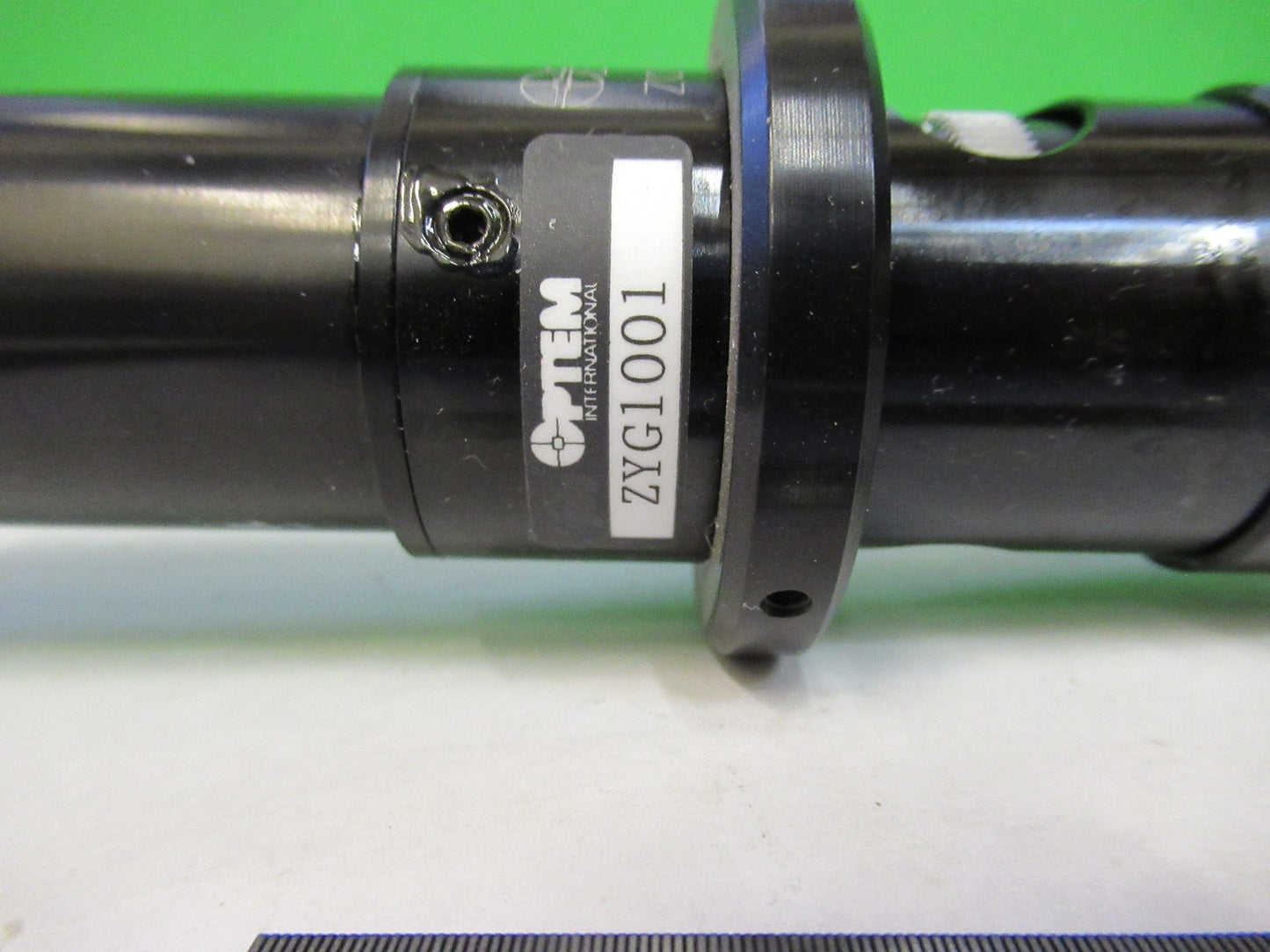 ZYGO OPTEM RELAY LENS VISION OPTICS MICROSCOPE PART AS PICTURED T2-A-67