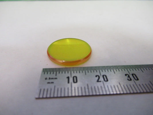 OPTICAL ZnSe ZINC SELENIDE INFRARED LENS PL-CX IR OPTICS AS PICTURED U8-A-76