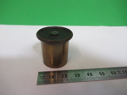 Carl Zeiss AG Jena Antique Brass Eyepiece Microscope Part