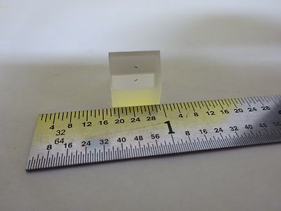 OPTICAL GLASS PRISM LASER OPTICS AS IS BIN#4V-FL-42