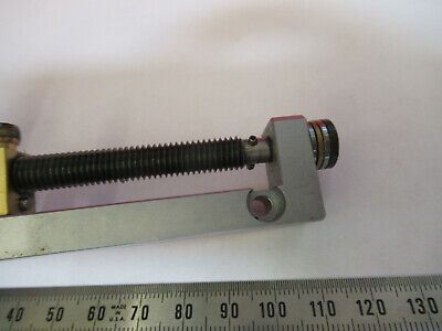 LEITZ WETZLAR GERMANY LINEAR POSITIONING KNOB SCREW ASSEMBL AS PICTURED #B7-A-40