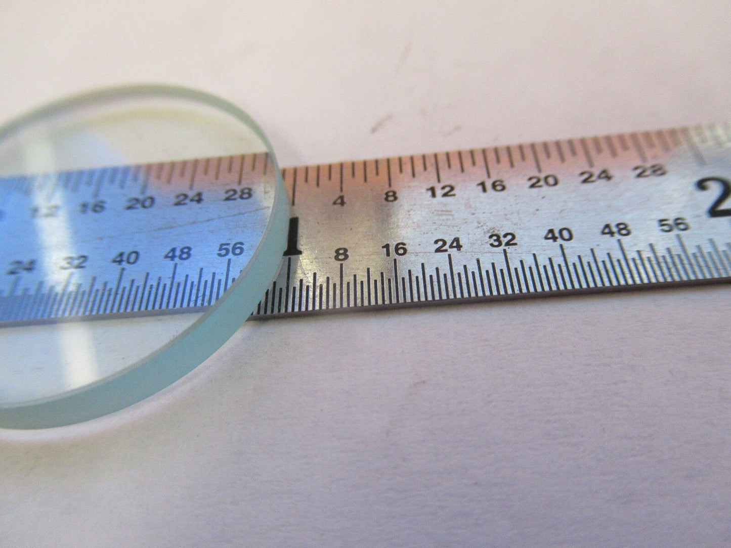 Optical Heat Absorbing Heat Lens Filter Microscope Part Pictured