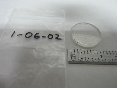 OPTICAL LENS LASER OPTICS #1-06-02 25.4 mm DIA FL 200 mm BIN#1