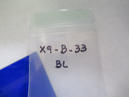 BAUSCH LOMB BLUE GLASS FILTER for LAMP MICROSCOPE PART AS PICTURED X9-B-33