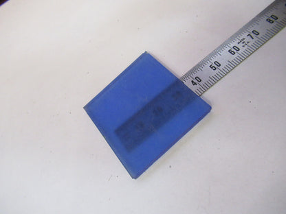 Antique Spencer Lens Co. American Optical Co. Blue Glass Filter Lens Microscope Part