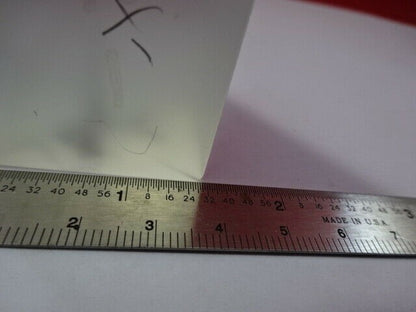 FOR PARTS OPTICAL GLASS MIRROR [cracked] OPTICS AS IS &51-A-06
