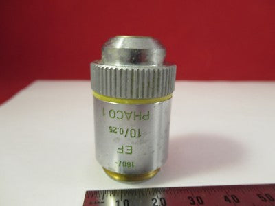 Ernst Leitz Germany Phaco Objective Ef 10X /160 Microscope Optics