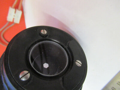 ZEISS AXIOSKOP LAMP + IRIS 450935 ASSEMBLY MICROSCOPE PART AS PICTURED #8Y-A-03