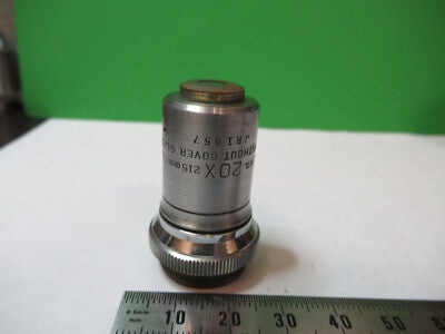 Bausch & Lomb 20X Lens Objective Optics Microscope Part