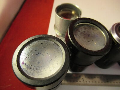 Lot Eyepieces Bausch Olympus American Optical Co. Microscope Part