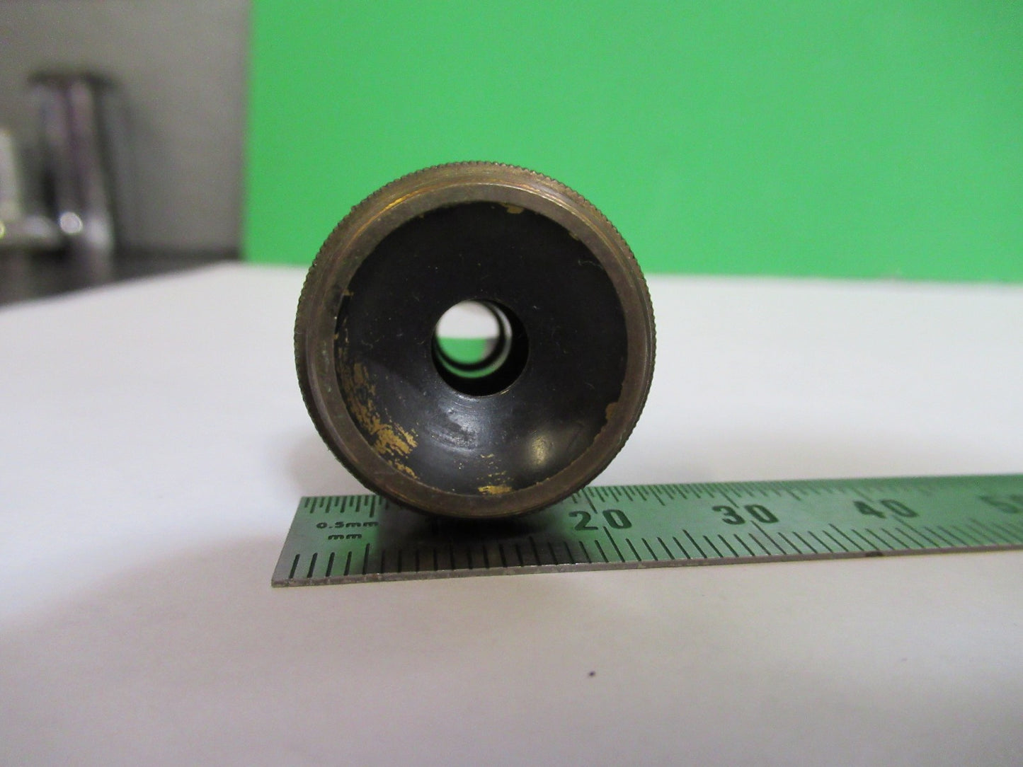 ANTIQUE BRASS SPENCER AO OBJECTIVE MICROSCOPE PART AS PICTURED T6-A-45