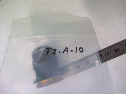 AUS JENA GERMANY INFINITY OBJECTIVE 1.25X PLANACHROMAT MICROSCOPE PART T2-A-10