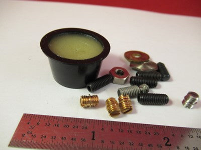BRUEL KJAER LOT ACCESSORIES for ACCELEROMETER TEST  studs 10-32, wax #C7-A-03