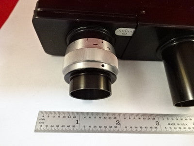 MIKROSKOPTEIL WILD HEERBRUGG SCHWEIZER M20 KOPFOPTIK BINOKULAR WIE BESEHEN #AD-22