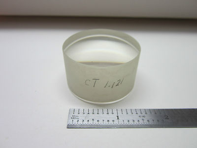 OPTICAL CONVEX LENS THICK NOS LASER OPTICS MIL SPEC