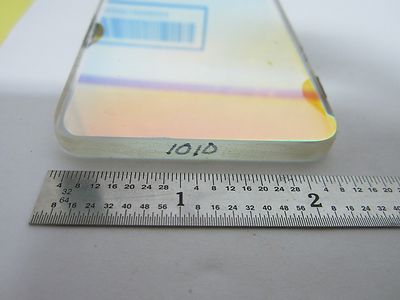 OPTICAL LARGE COATED HALF 50% MIRROR LASER OPTICS BIN#G8-10