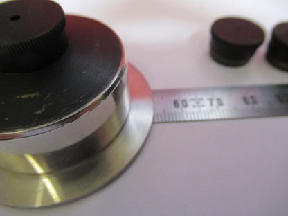 ANTIQUE LEITZ WEZLAR GERMANY CONDENSER MICROSCOPE PART AS PICTURED Y5-A-09