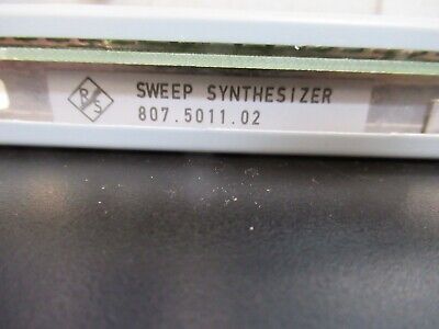 BOARD for ROHDE & SCHWARZ EMI RECEIVER SWEEP SYNTHESIZER 807.5011.02 &B5-A-06