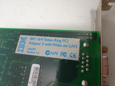 BOARD DEKTAK VEECO WYKO IBM LAN #TC-3-1