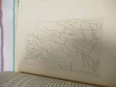 Original Book Pablo Picasso Lysistrata 1962 Rare