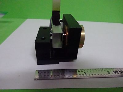 MICROSCOPE PART OPTICAL PART SLIDER ?? OPTICS AS IS BIN#Y2-17