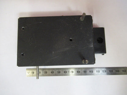 OPTICAL USED STAGE SLIDE POSITIONING DCI OPTICS AS IS PICTURED #R3-C-02