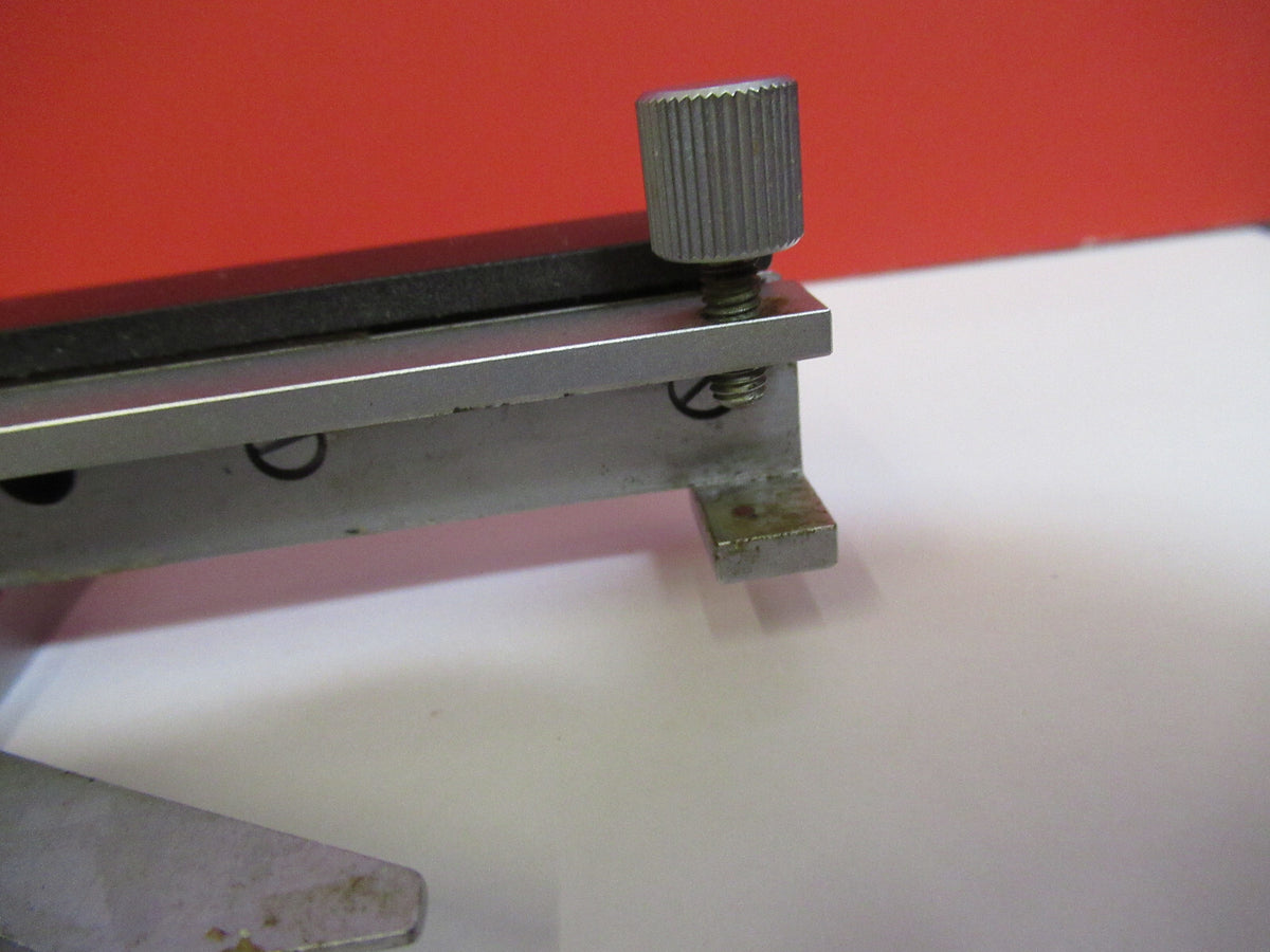 Ernst Leitz Wetzlar Germany Xy Stage Clips Microscope Part