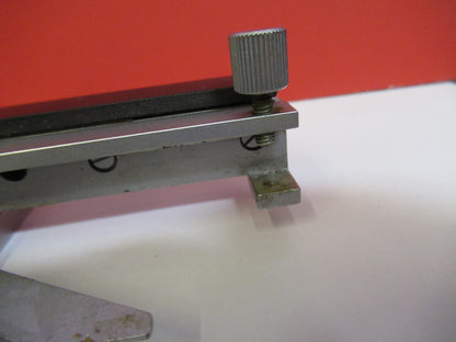 Ernst Leitz Wetzlar Germany Xy Stage Clips Microscope Part