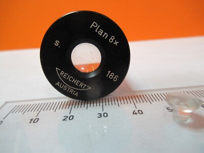REICHERT AUSTRIA EYEPIECE PLAN 8X MICROSCOPE PART OPTICS AS PICTURED &3K-A-48