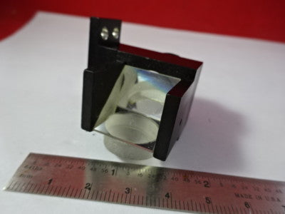 Optical Prism + Lens Assembly [some chips] Optics AS IS