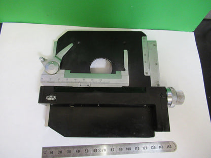 OLYMPUS JAPAN XY STAGE TABLE CLIPS MICROSCOPE PART AS PICTURED X4-A-25