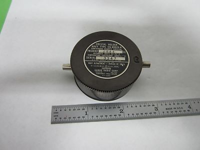 Vintage Quartz Radio Crystal Us Navy Garod Ge Frequency Control