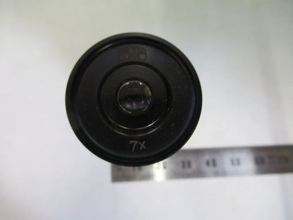 CARL ZEISS ANTIQUE 7X EYEPIECE OCULAR LENS MICROSCOPE PART AS PICTURED B7-B-16