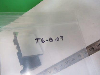 OLYMPUS JAPAN MOUNTED GLASS FLAT MIRROR MICROSCOPE PART AS PICTURED T6-B-07