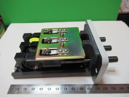 OLYMPUS JAPAN FILTER ASSEMBLY OPTICS MICROSCOPE PART AS PICTURED &83-B-40