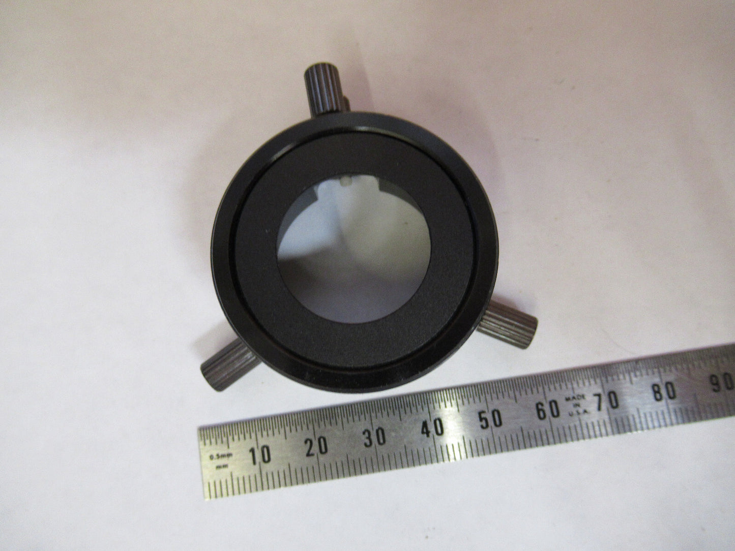 MOTIC 30mm ADAPTER CAMERA MICROSCOPE PART AS PICTURED 72-C-05