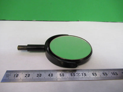 ANTIQUE BAUSCH LOMB MIRROR OPTICS MICROSCOPE PART AS PICTURED U8-B-02