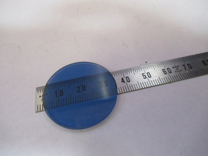 Tiyoda Japan Blue Glass Filter Optics Microscope Part