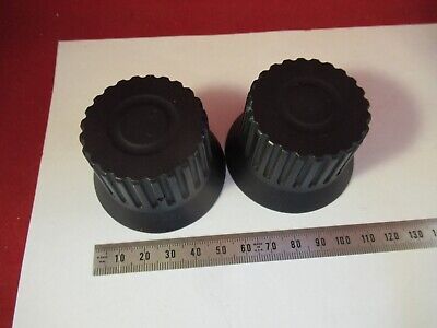 LEICA LEITZ DMRB LOT SET of KNOBS MICROSCOPE PART AS PICTURED #10-A-93