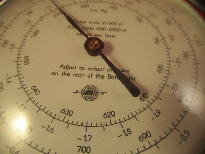 BRUEL KJAER DENMARK BAROMETER PRESSURE ATMOSPHERIC GAUGE AS PICTURED &66-A-24
