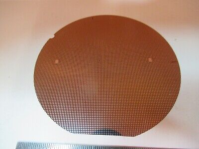 COLLECTABLE THIN SILICON WAFER WITH COMPONENTS AS PICTURED &P7-A-15