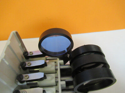 LEICA DMRX FILTER CHANGER ASSEMBLY 505004 MICROSCOPE PART AS PICTURED P1-A-16