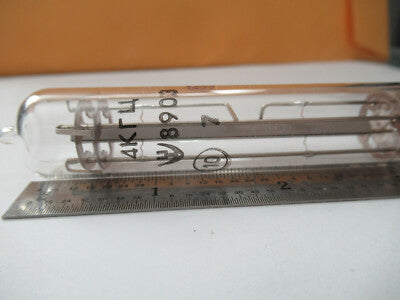 ANTIQUE RUSSIAN CRYSTAL GLASS PKG QUARTZ RARE ASSEMBLY RADIO AS PIC &F3-A-102