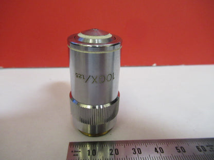 Meiji Japan 100X /160 Objective Lens Microscope Part