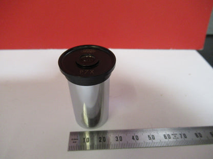 OLYMPUS JAPAN EYEPIECE OCULAR P7X  LENS  MICROSCOPE PART As Pictured S8-B-62