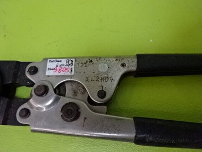 FOR PARTS ITT CANNON MAKER CRIMPING TOOL [rusty] AS IS #TA-3-8